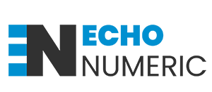 Logo collectif développeur Echo Numeric - Équipe de développeurs freelance spécialisés
